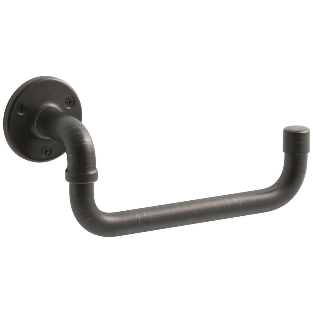 Worth 10 in. Towel Arm in Oil-Rubbed Bronze | The Home Depot