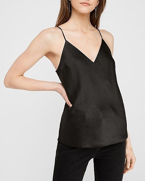 Textured Satin Cami | Express