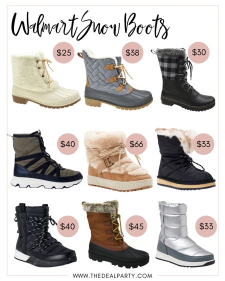 Snow Boots | Walmart Snow Boots | Walmart Fur Boots | Duck Boots | Winter Boots

#LTKHoliday #LTKshoecrush #LTKSeasonal