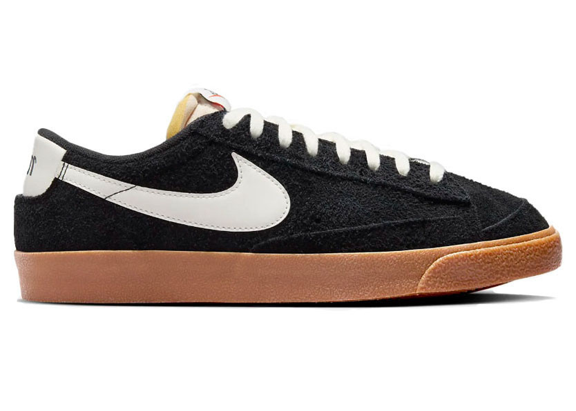 Nike Blazer Low 77 Vintage Gum (Women's) Sneakers in Black/Gum Medium Brown | StockX