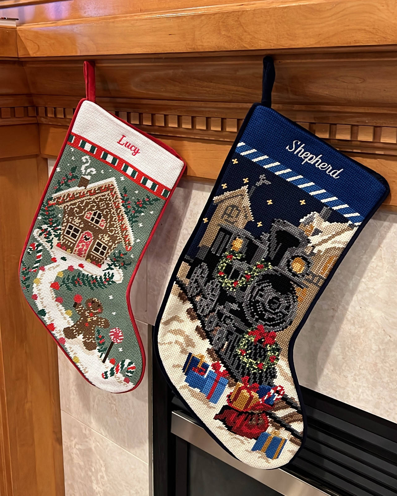 These timeless embroidered Christmas stockings just arrived in the joy & are sparking joy 🥰🎄 these are so sweet and nostalgic!

#LTKKids #LTKHoliday #LTKFamily