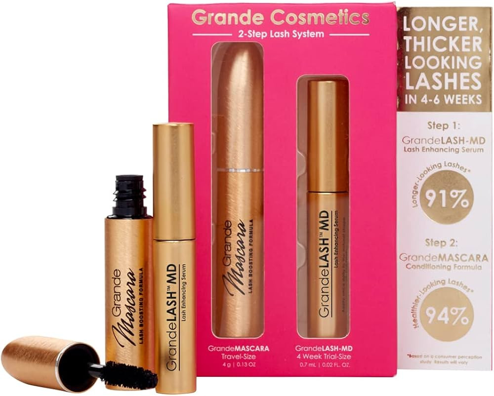 Grande Cosmetics 2 Step Lash System Gift Set | Amazon (US)