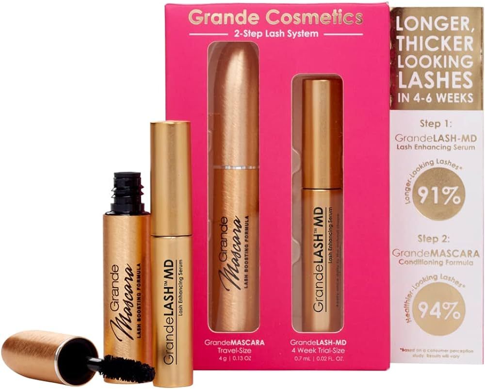 Grande Cosmetics 2 Step Lash System Gift Set | Amazon (US)