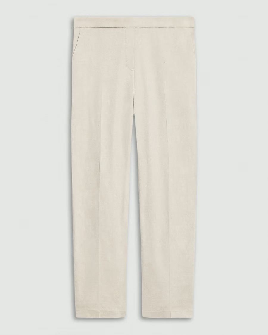Treeca Pull-On Pant in Good Linen | Theory