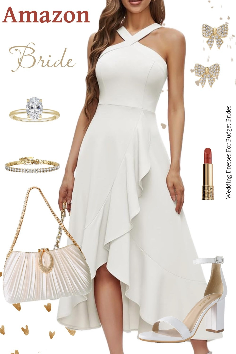 Bridal shower outfit for the bride to be from Amazon. 

Reception dress, courthouse elopement dress, white dress, minimalist wedding dress, or microwedding dress. 

Spring dress, bridal shower dress, church dress, easter dress, garden party dress, graduation dress.

#LTKWedding #LTKSeasonal #LTKBeauty