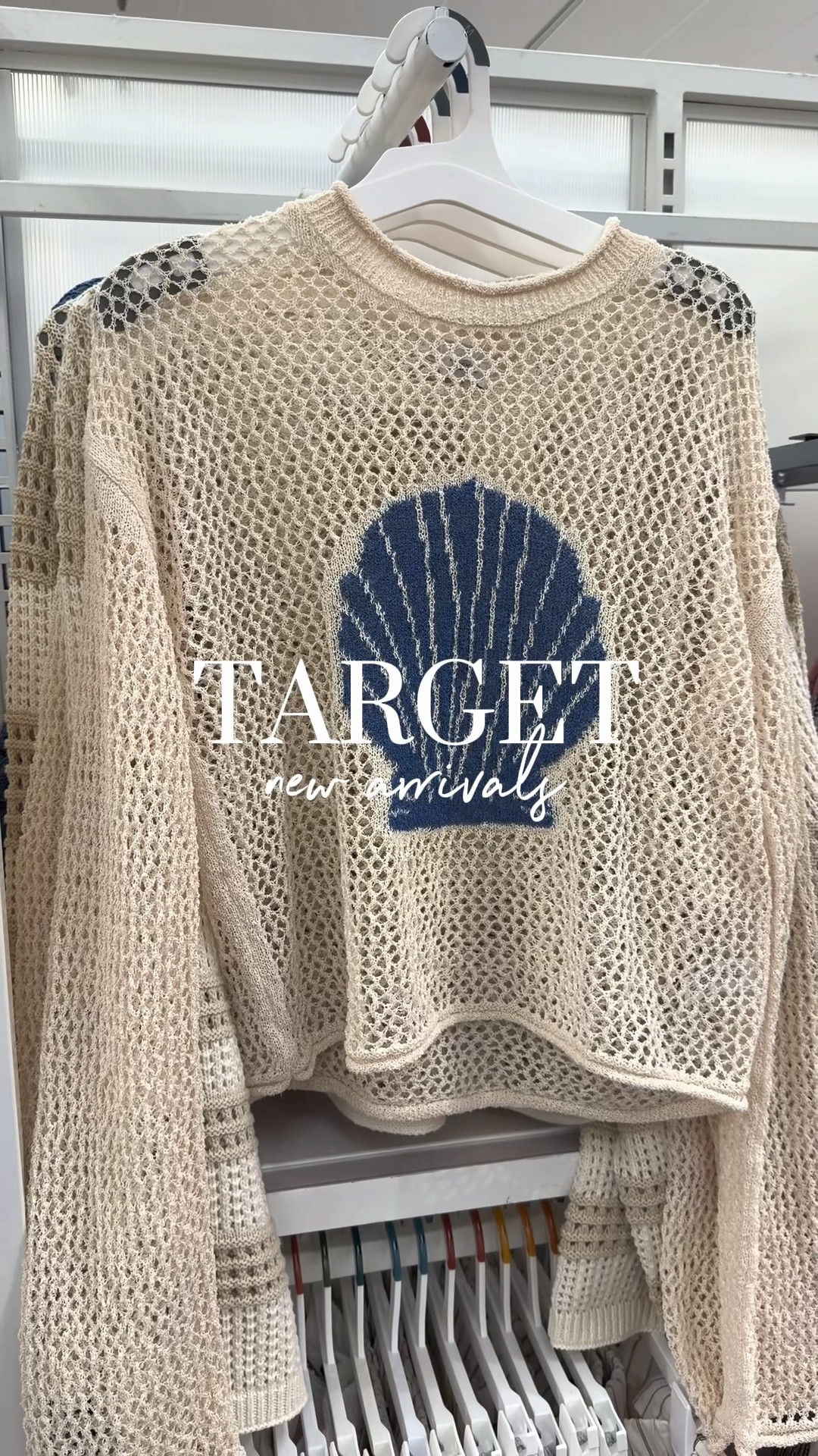 Target new arrivals 🤍✨

So many good finds right now 🙌🏼 and the sweater seashell cover-up is finally online and fully in stock 👏🏼

From easy spring outfits to vacation-ready pieces, everything is so cute for the season ☀️ linked on my LTK!

target finds, spring outfits 2026, vacation outfits, beach cover up, summer outfits, casual style, new arrivals

#LTKootd #LTKSeasonal