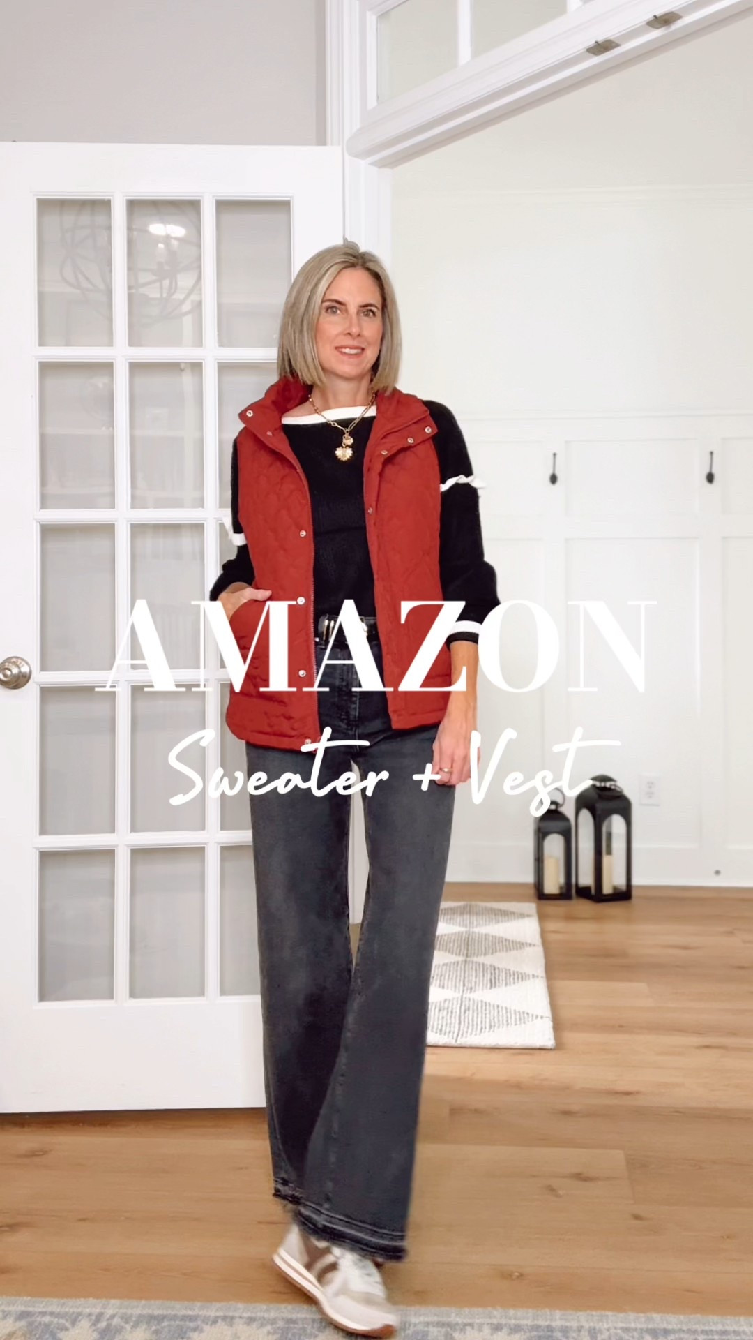 ✨ Black Friday deals 🏷️ Nothing like a pop of red to brighten up winter layers ❤️ This Amazon puffer vest + black sweater combo is easy, casual, and so cute. 

Amazon outfit idea
Amazon fashion 

 

#LTKFindsUnder50 #LTKSeasonal #LTKSaleAlert