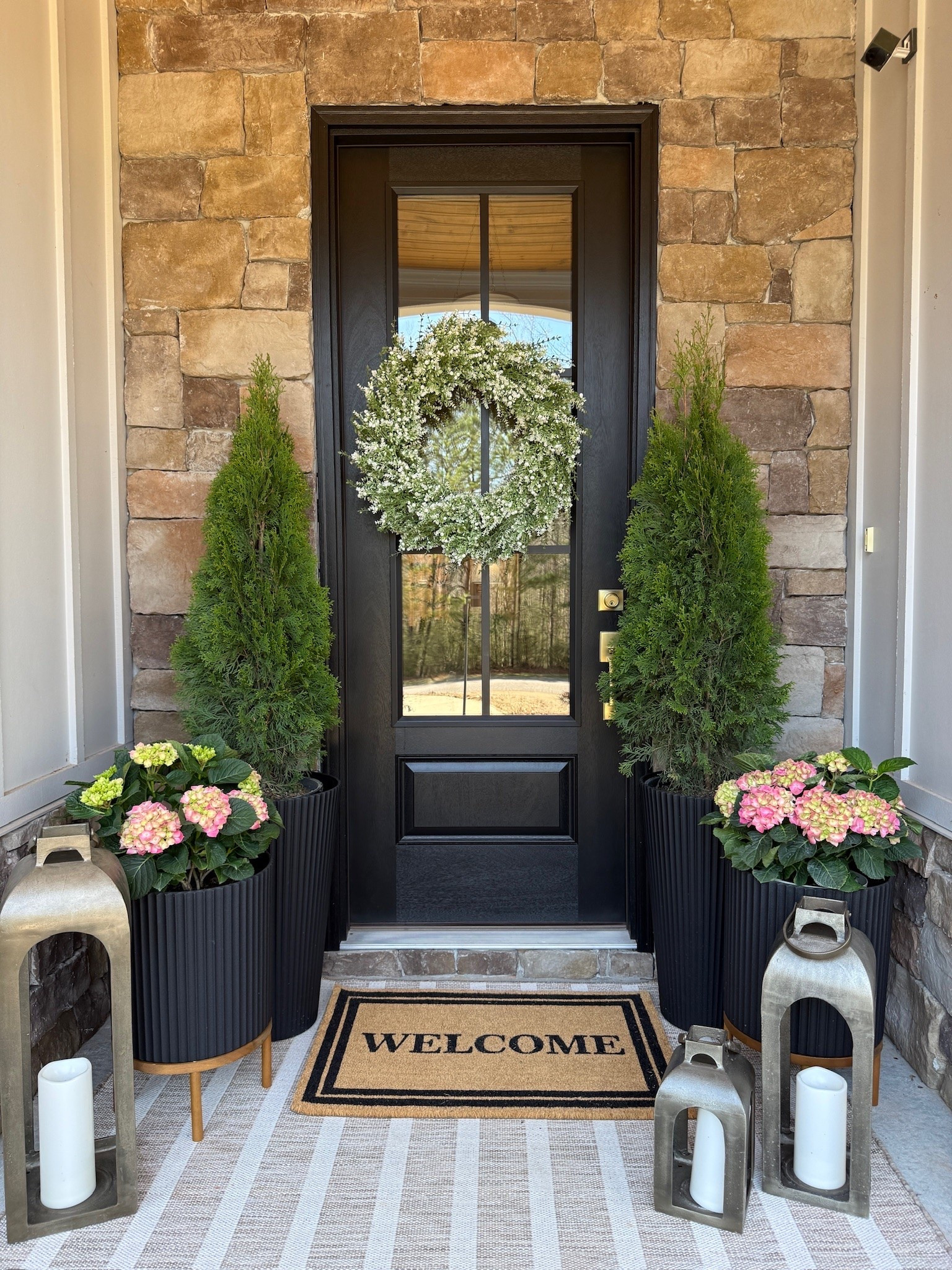 As August slowly passes us by, we’re getting ready to say farewell to our pretty summer front porch. ✨ I’ve loved these gorgeous pink hydrangeas and this Amazon home wreath. I can’t wait to decorate this space for fall! 🍂

#LTKHome #LTKSeasonal