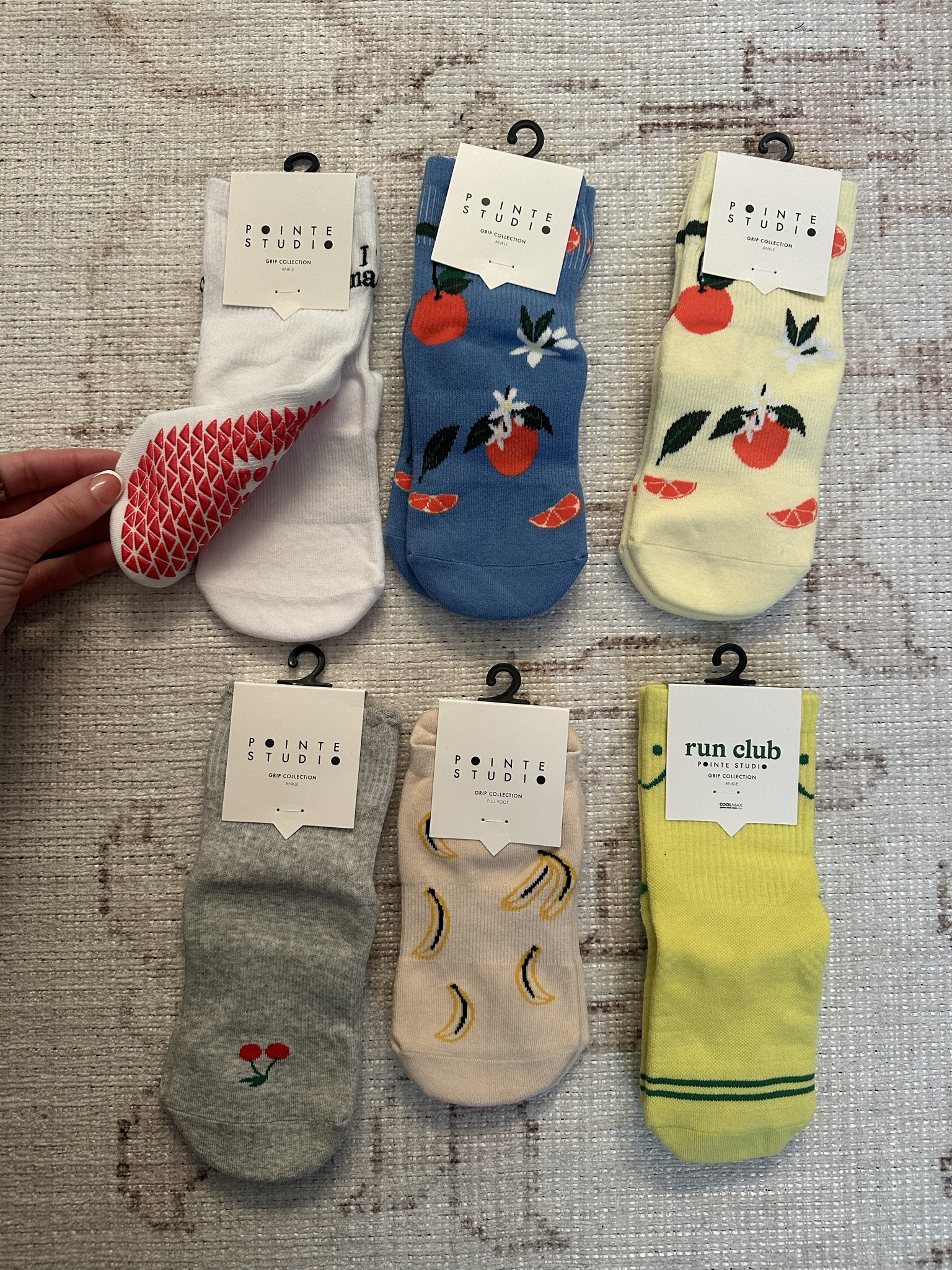 @Pointe Studio grip socks! 

#LTKfitnessgoals #LTKootd #LTKActive