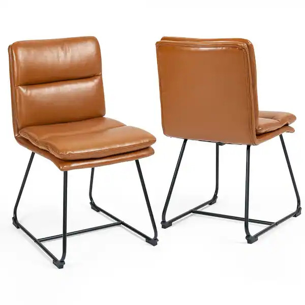 Aulani Upholstered Metal Frame Dining Chair (Set of 2) - Bed Bath & Beyond - 33855661 | Bed Bath & Beyond