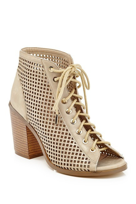 EXTREME By Eddie Marc | Lacy Peep Toe Bootie | Nordstrom Rack | Nordstrom Rack