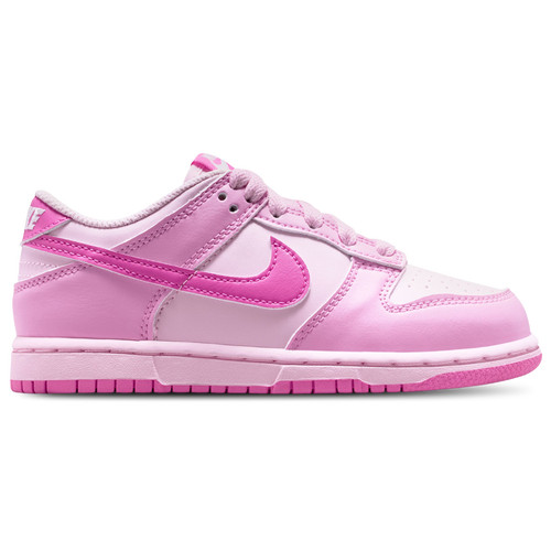 Nike Girls Nike Dunk Low N - Girls' Preschool Basketball Shoes Pink Rise/Playful Pink/Pink Foam Size 10.5 | Champs Sports