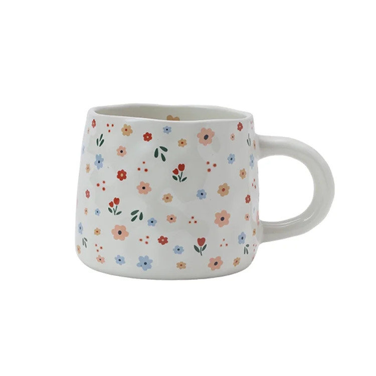 Mainstays Stoneware 13.5oz Floral Mug | Walmart (US)