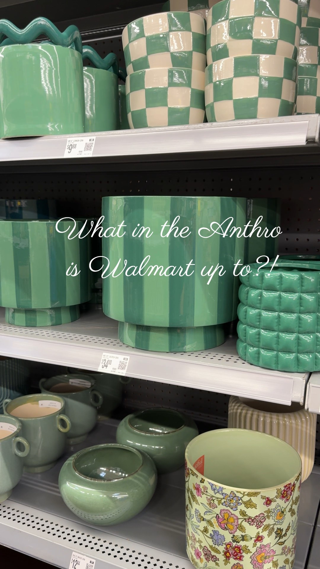 It’s giving anthro 🤌🏼 These are the cutest planters to mix and match… so many great textures and patterns! Yessss Walmart!
Spring home decor, Anthropologie lookalike, Walmart planters


#LTKSaleAlert #LTKHome #LTKSeasonal