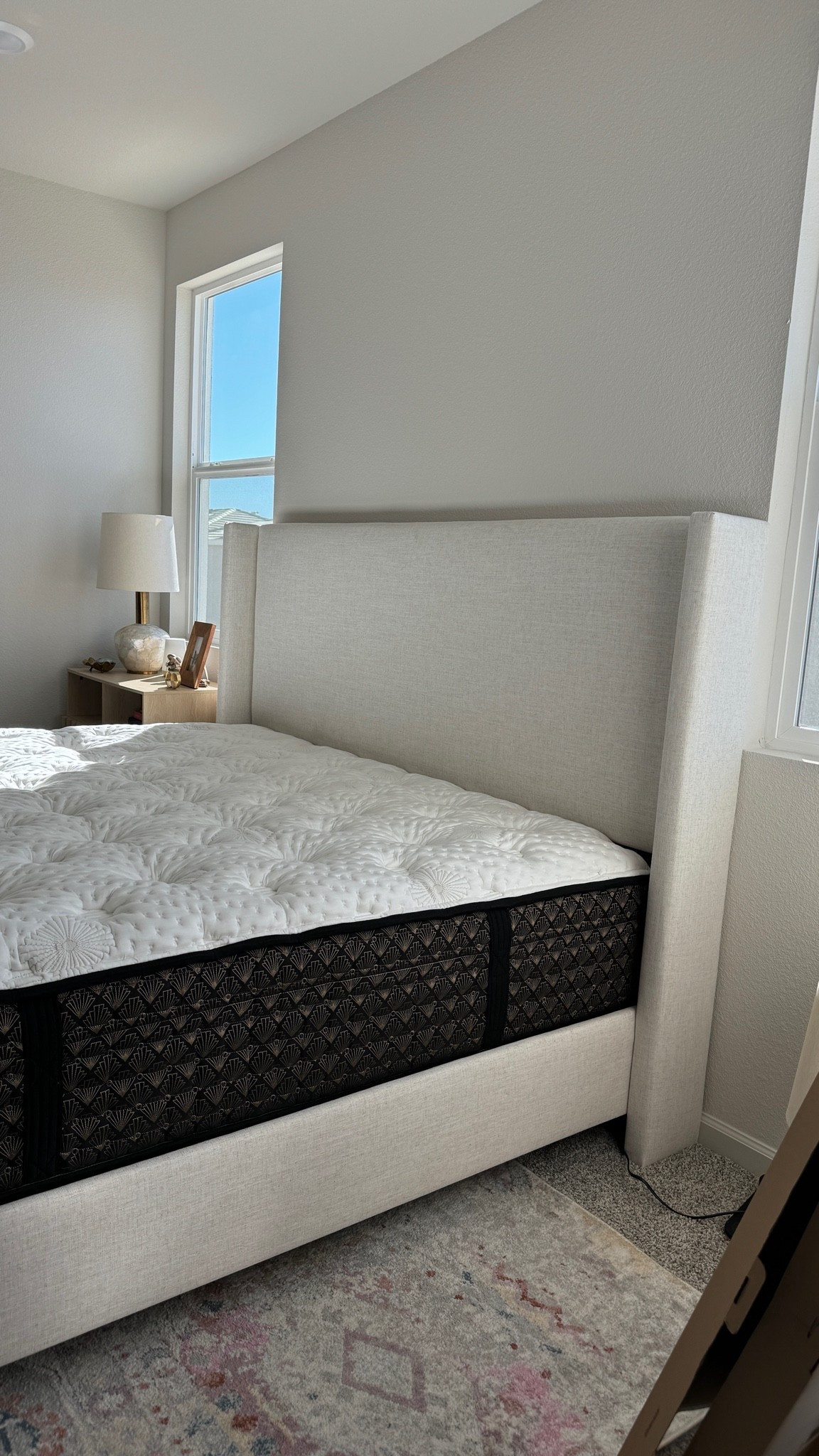 Almost 3 years later and I have ZERO regrets. This bed from @Wayfair is so good! I can change out my bedding with the seasons, and the bed frame never competes with it.

#LTKHome