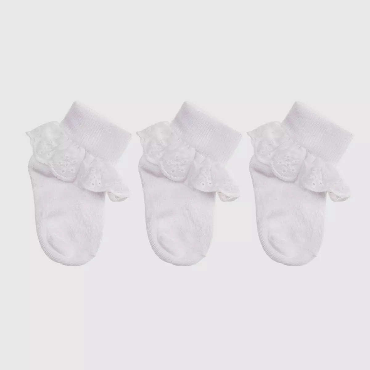 Baby Girls' Dress Socks - Cat & Jack™ White | Target