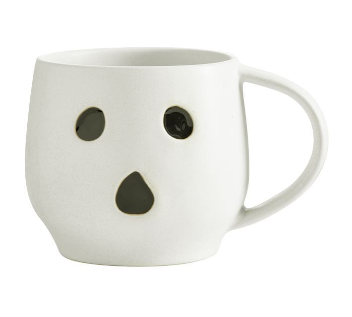 Ghost Shaped Stoneware Mug | Pottery Barn (US)