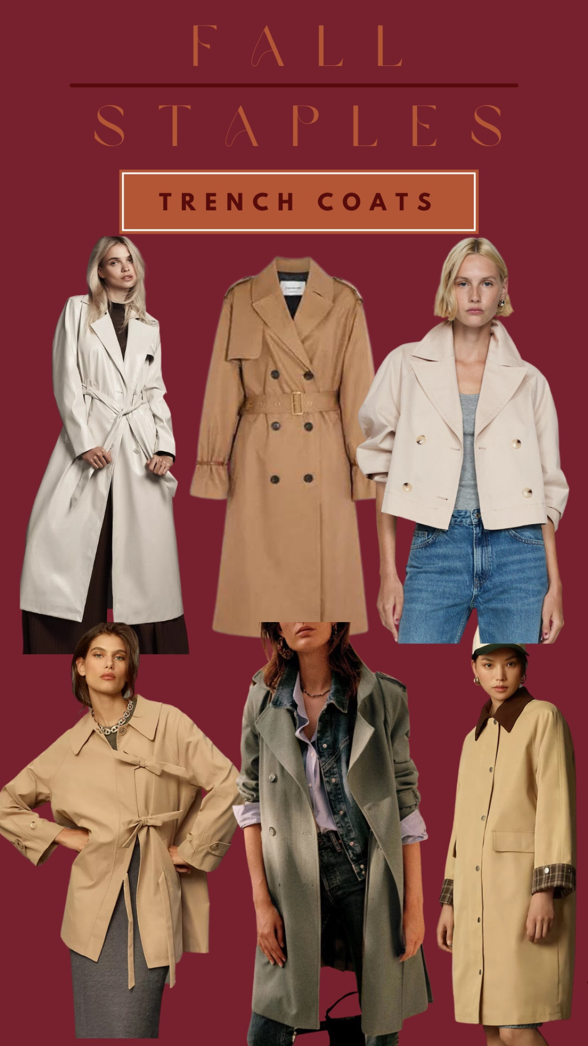 Fall Staples — Trench Coats 🧥 

#LTKSeasonal #LTKFallSale