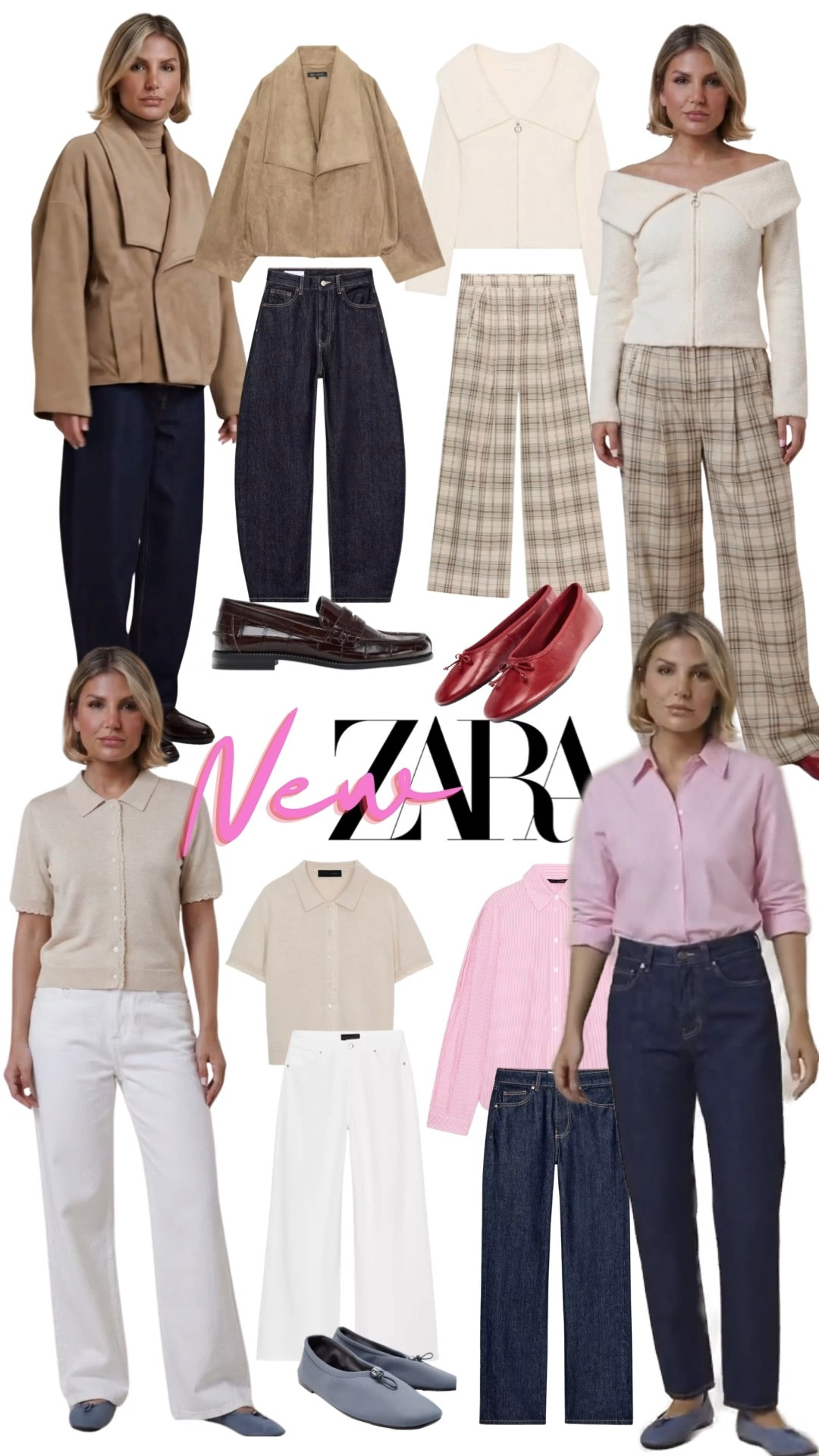 Neue Zara Pieces, die ich für euch rausgepickt habe! Hoffe die Looks gefallen euch 🩷 #zaranew #zarafebruar 

#LTKeurope #LTKdeutschland #LTKspring