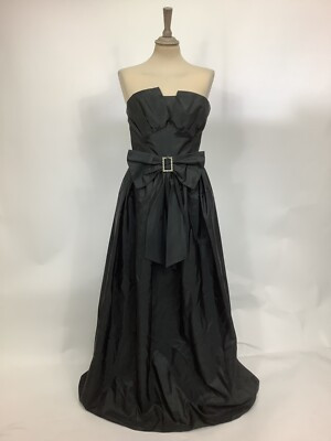 Vintage 80s does 50s Trina Lewis Marjon ballgown strapless gown party dress #V2 | eBay UK