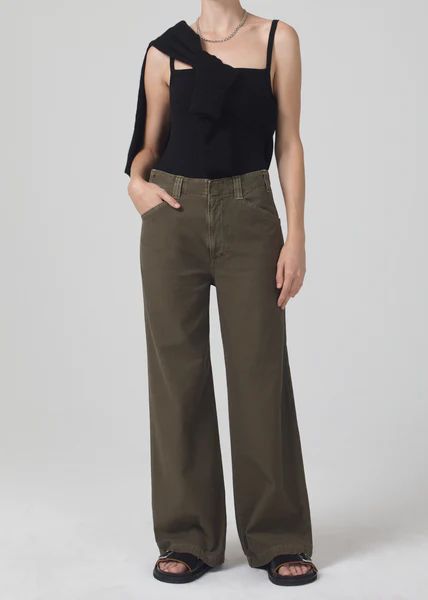 Paloma Utility Trouser in Tea Leaf | Citizens of Humanity
