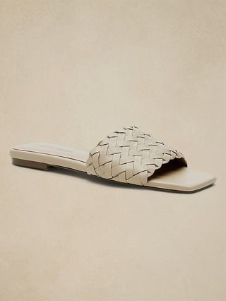 Woven Leather Sandal | Banana Republic (US)
