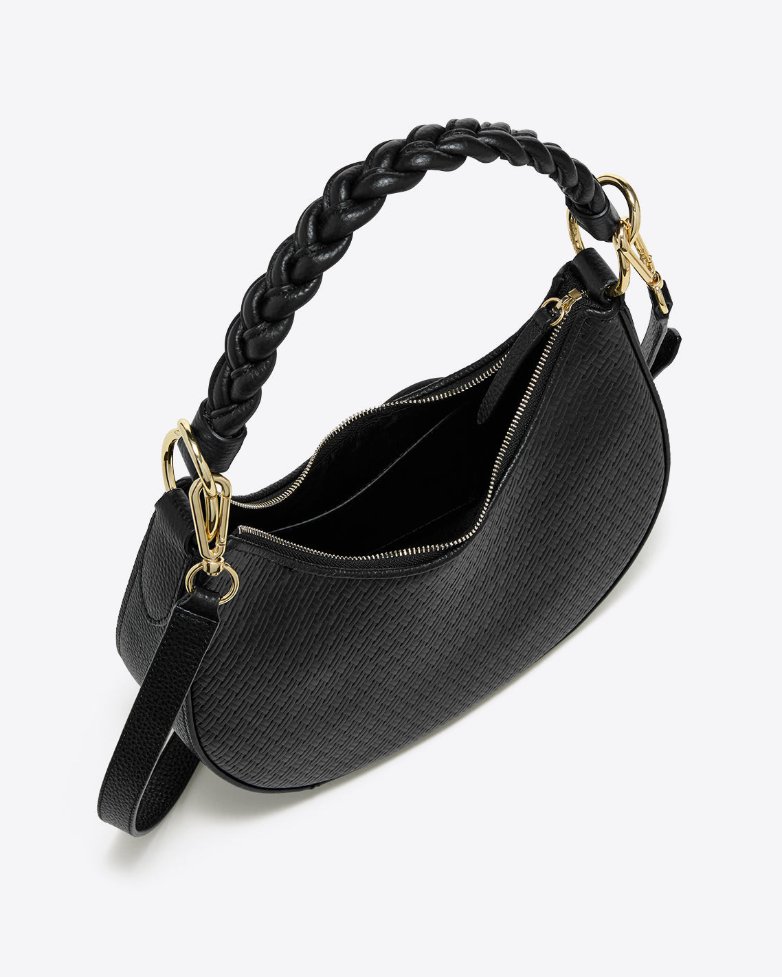 Micro Hobo in Black | Draper James (US)