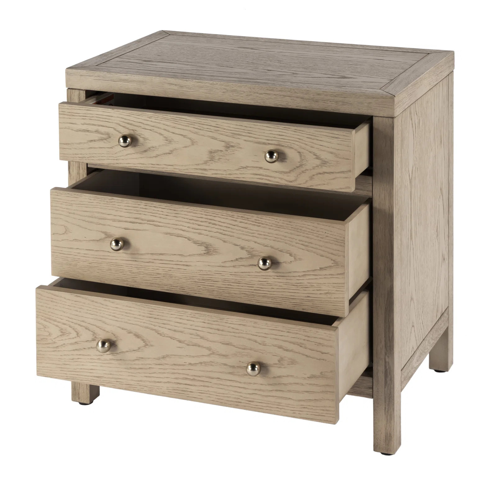 Celine 25" 3-Drawer Nightstand | Wayfair North America