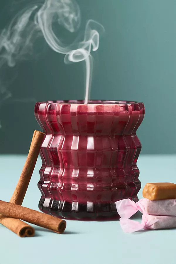 Gourmand Joyeux Boxed Glass Candle | Anthropologie (US)