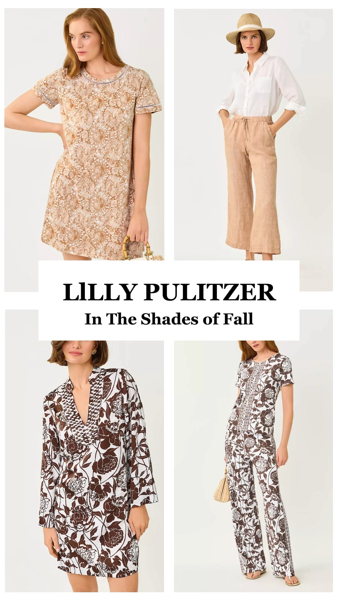 Lilly Pulitzer just dropped a new collection in the Cocoa and Iced Latte, the shades of Fall! I am loving it! For us in Florida, cooler temperatures are still several months away. These finds are a great nod to Fall without pulling out the sweaters!

#LTKOver40 #LTKSeasonal #LTKTravel