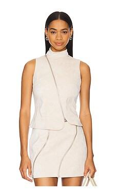 BY.DYLN Domenica Vest in Off White from Revolve.com | Revolve Clothing (Global)