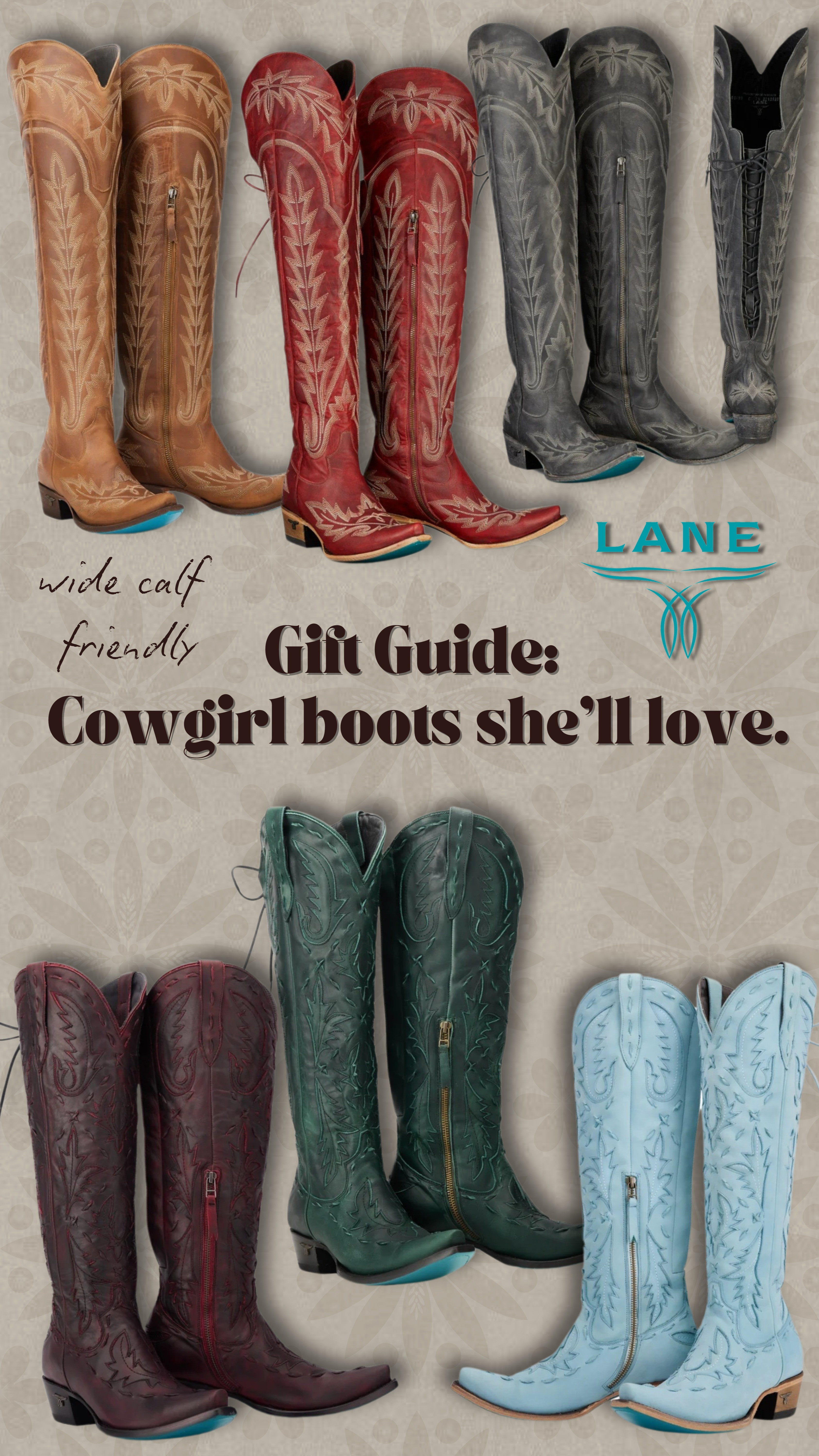 My western boots wishlist #westernfashion #widecalfboots 

#LTKGiftGuide #LTKHoliday #LTKShoeCrush
