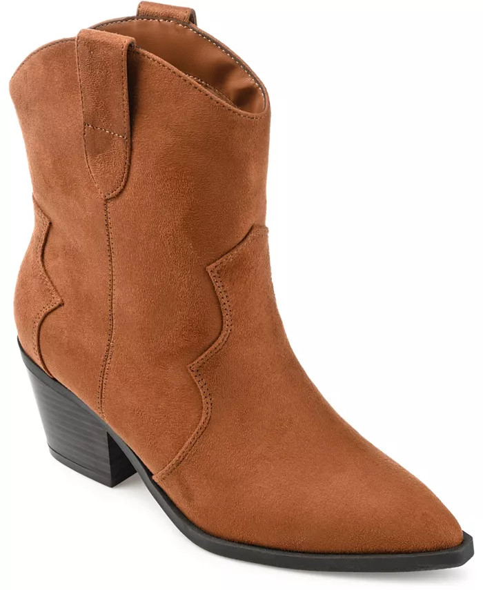 Journee Collection Women's Becker Western Bootie & Reviews - Booties - Shoes - Macy's | Macys (US)