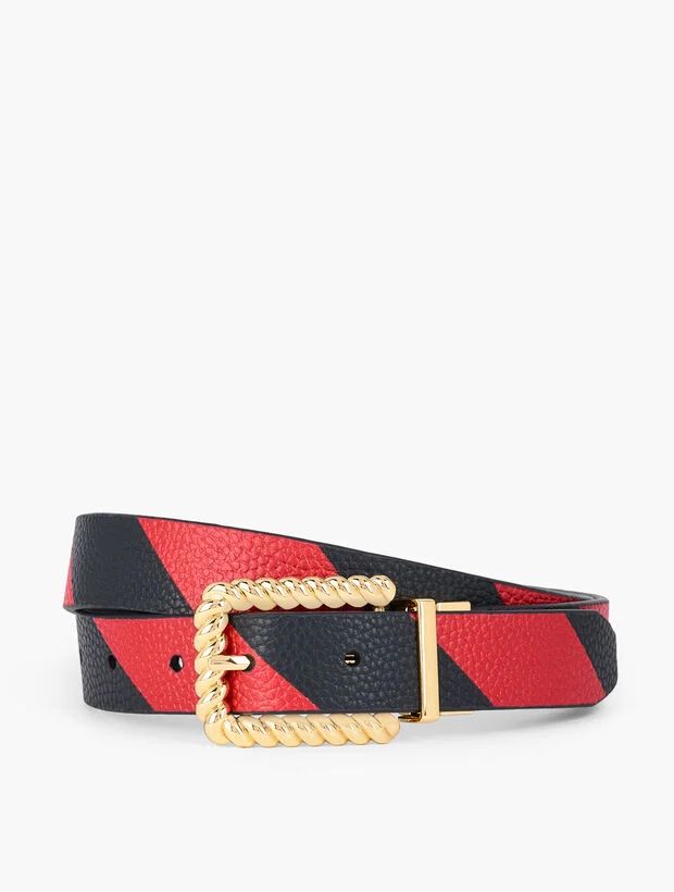 Reversible Leather Belt | Talbots