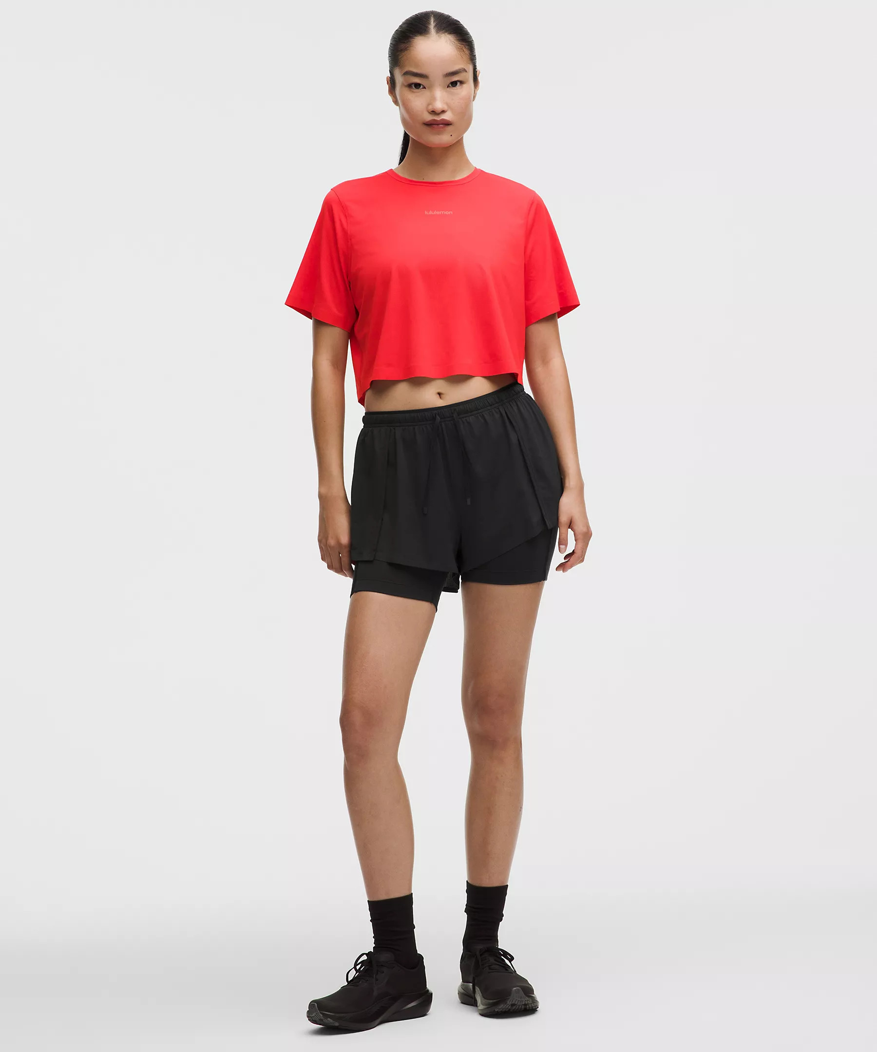 Lightweight 2-in-1 Running High-Rise Short | Lululemon (US)