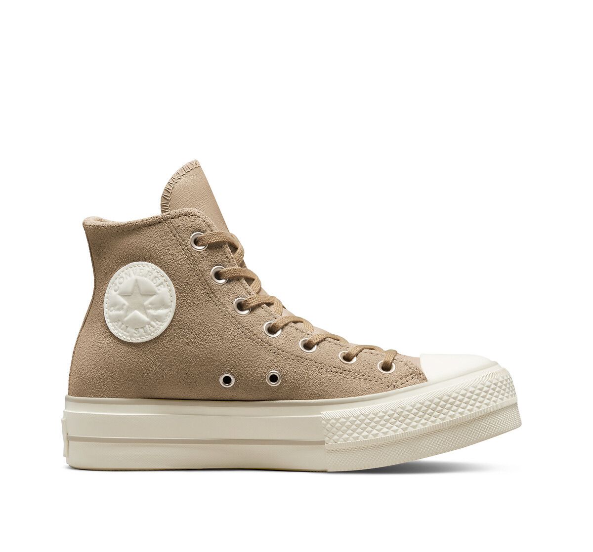 All Star Lift Cozy Utility Suede High Top Trainers | La Redoute (UK)