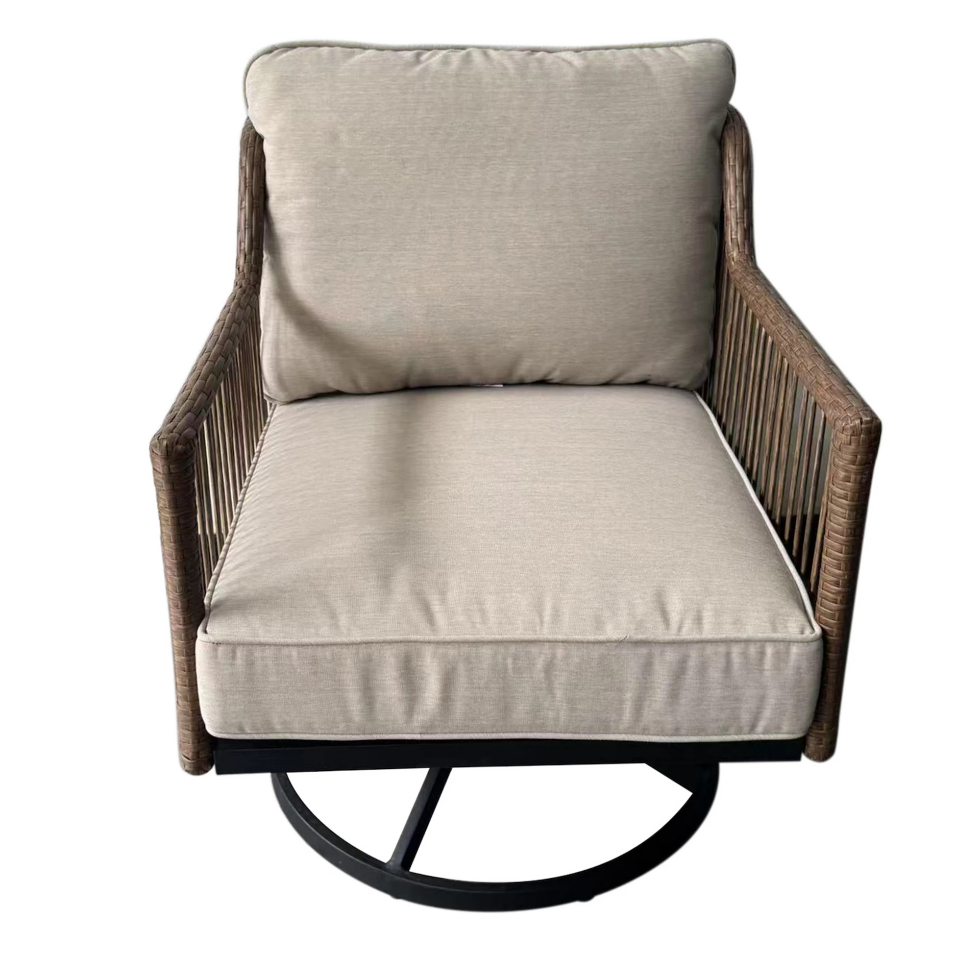 Sonoma Goods For Life® Benton Wicker Outdoor Swivel Chair | Kohl's