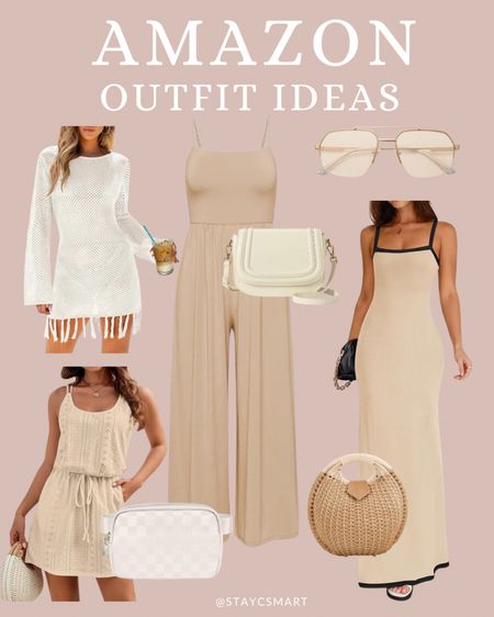 Neutral amazon fashion finds for summer, summer outfit ideas from Amazon, Amazon style 

#LTKFindsUnder50 #LTKStyleTip #LTKFindsUnder100