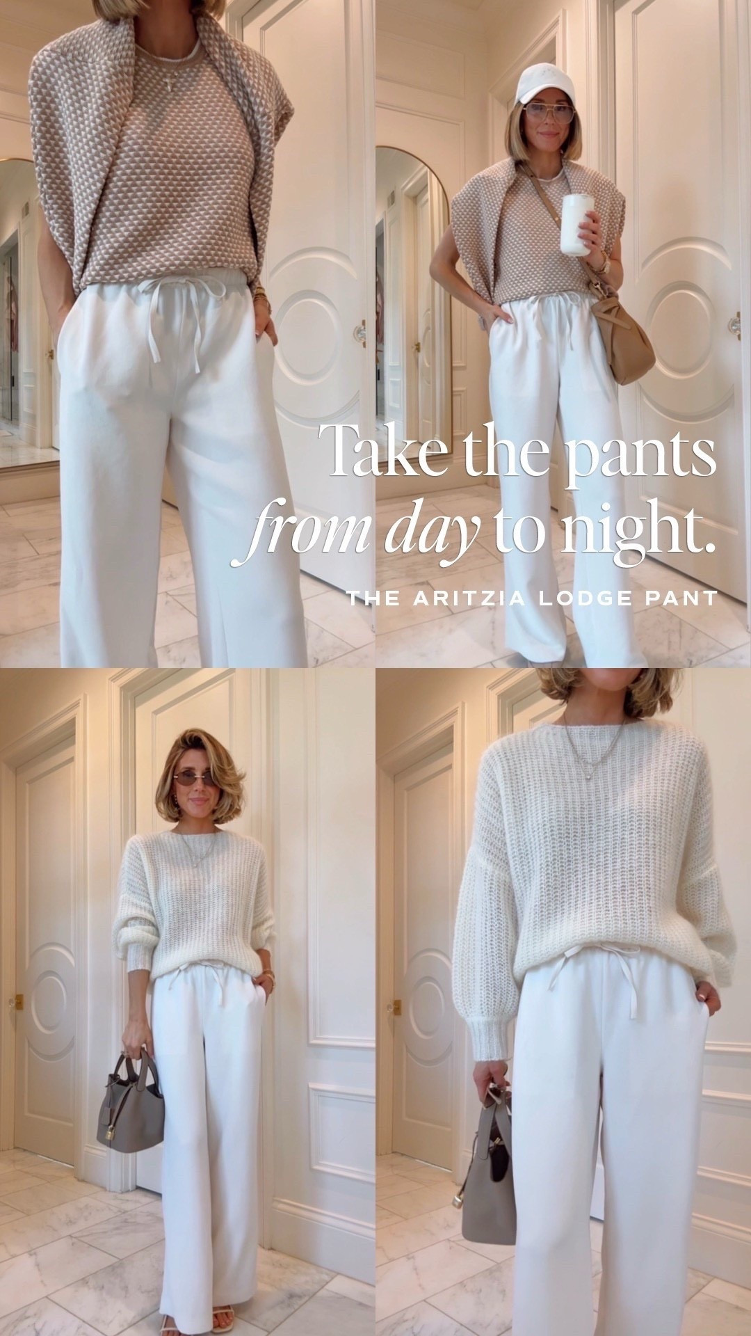 Wearing the viral pants styled here daytime to evening. I'm 5'7 wearing the regular length in a size small.

Follow my LTK @cellajaneblog on the @shop.LTK app to view this post and get my exclusive app-only 