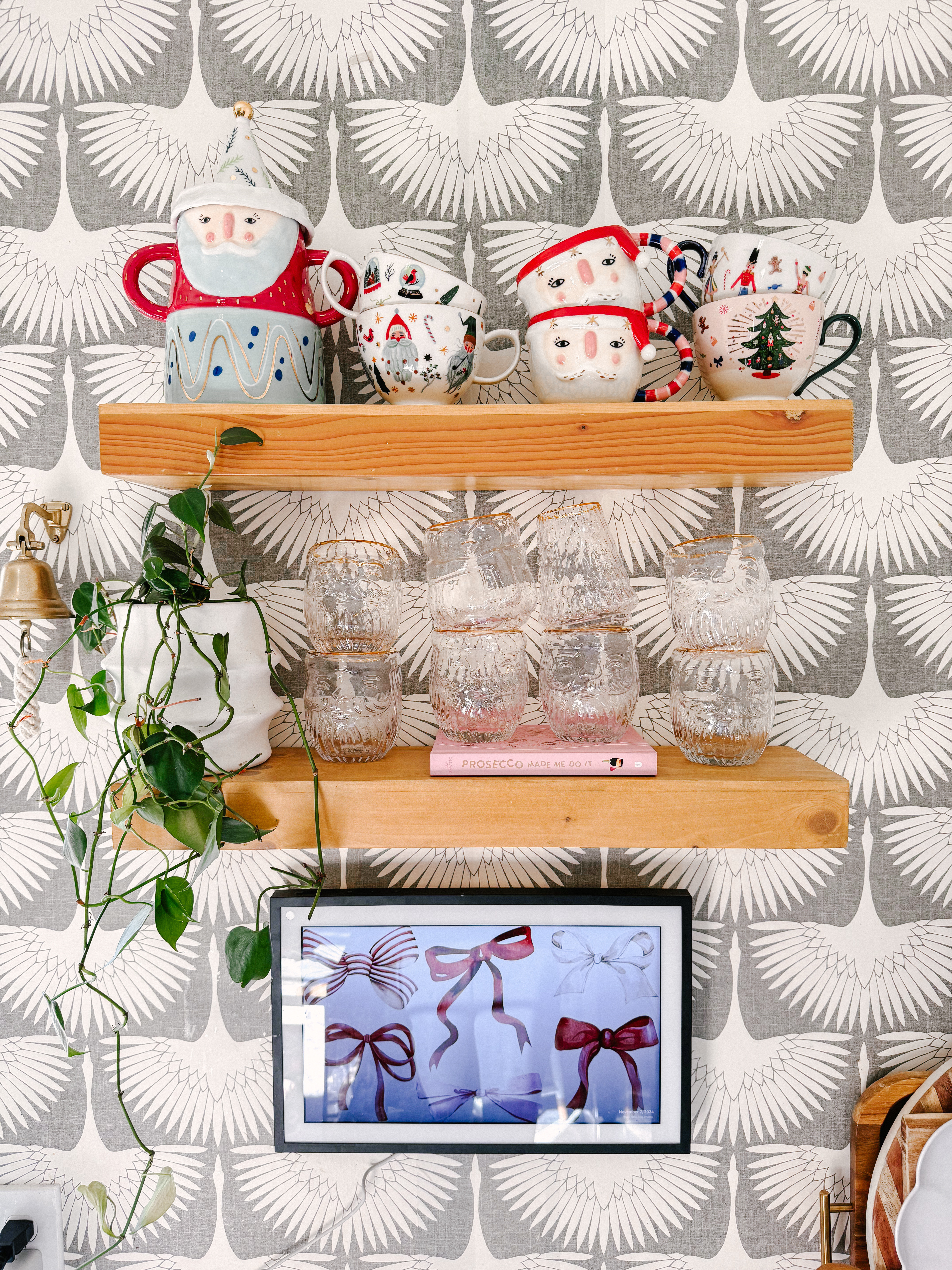 Holiday Kitchen shelf and mug/cup collection

#LTKHoliday #LTKHome