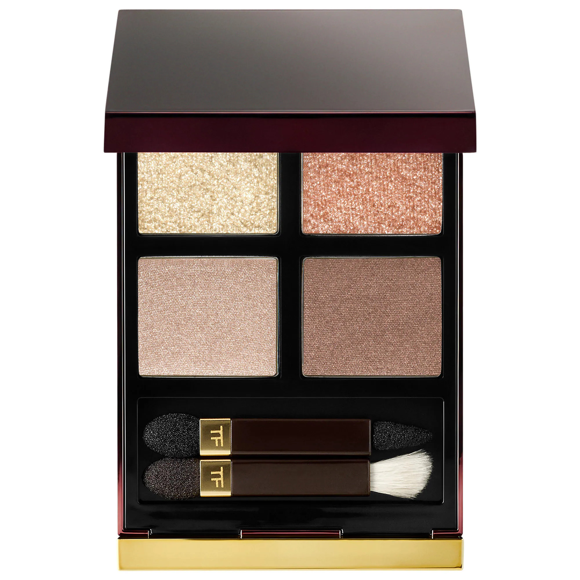 TOM FORD Eye Color Quad Eyeshadow Palette 01 Golden Mink 0.35 oz/ 9.9 g | Sephora (US)