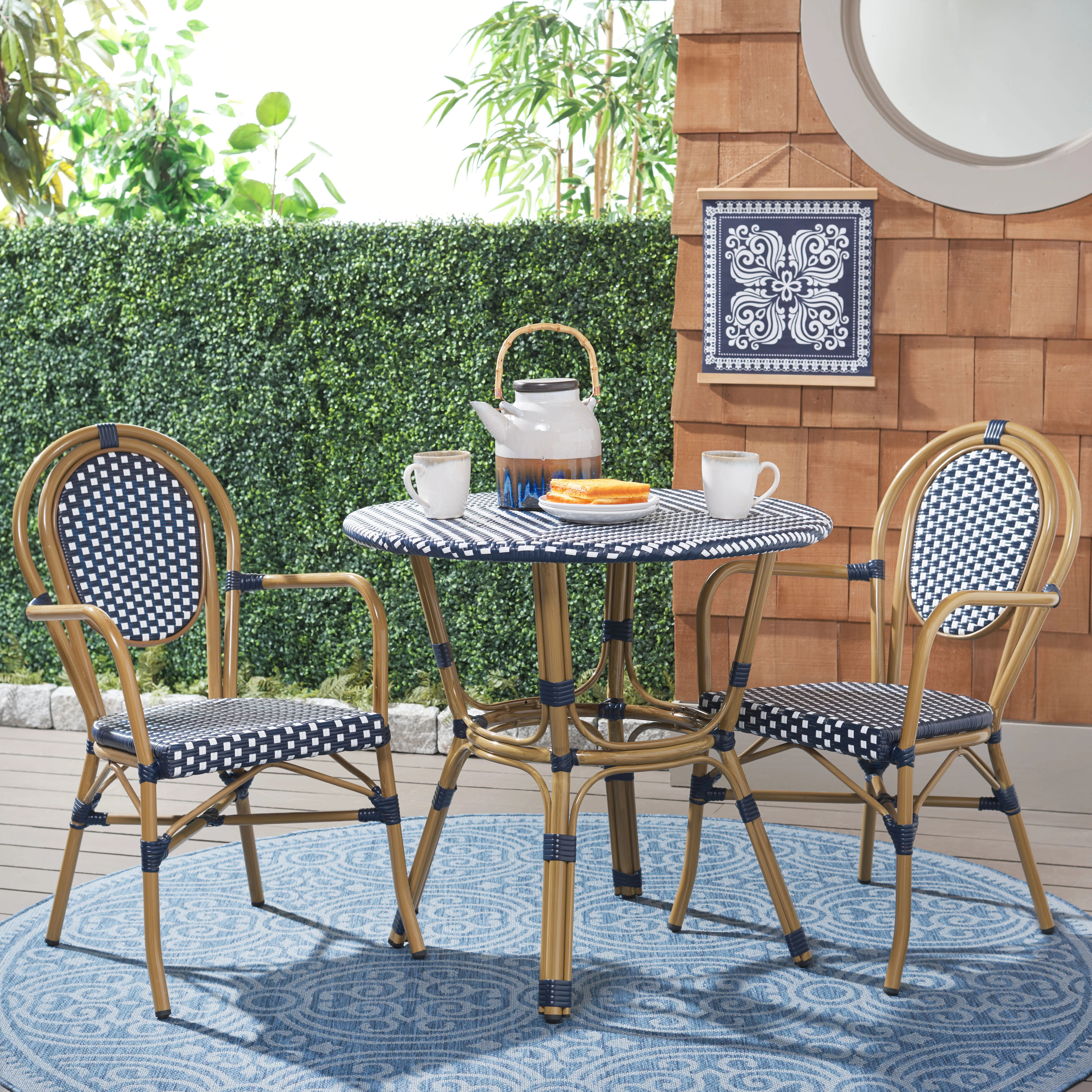 Bohden 2 - Person Patio Dining Set with Round Table | Wayfair North America