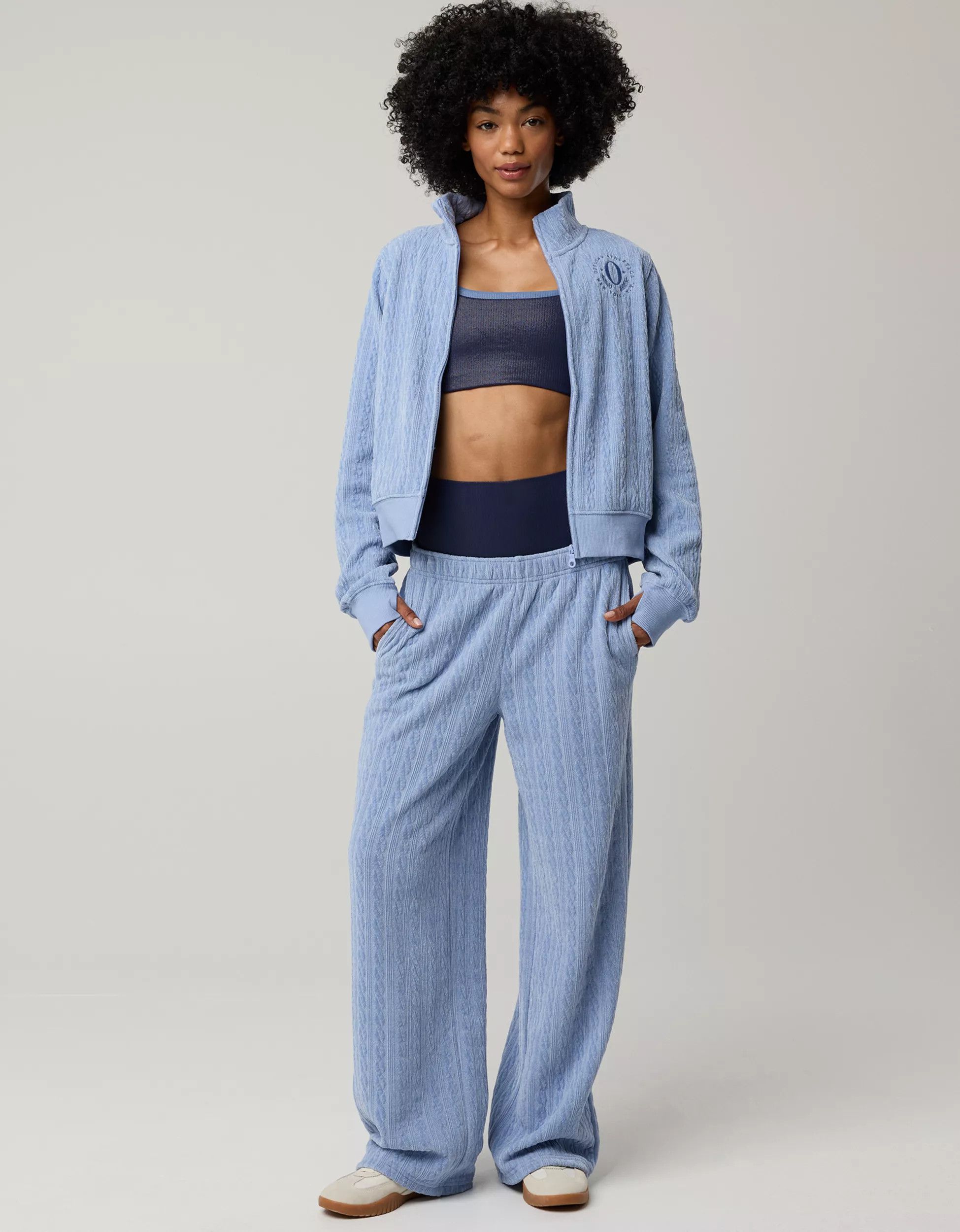 OFFLINE By Aerie Cable Lounge Trouser | American Eagle Outfitters (US & CA)