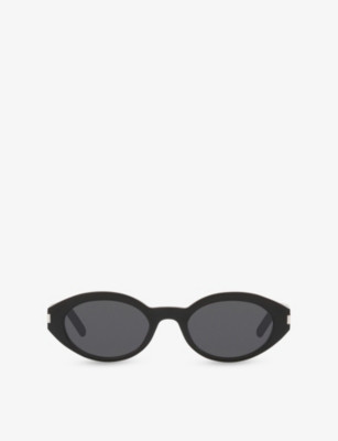 YS000433 SL 567 Round-Frame Acetate Sunglasses | Selfridges