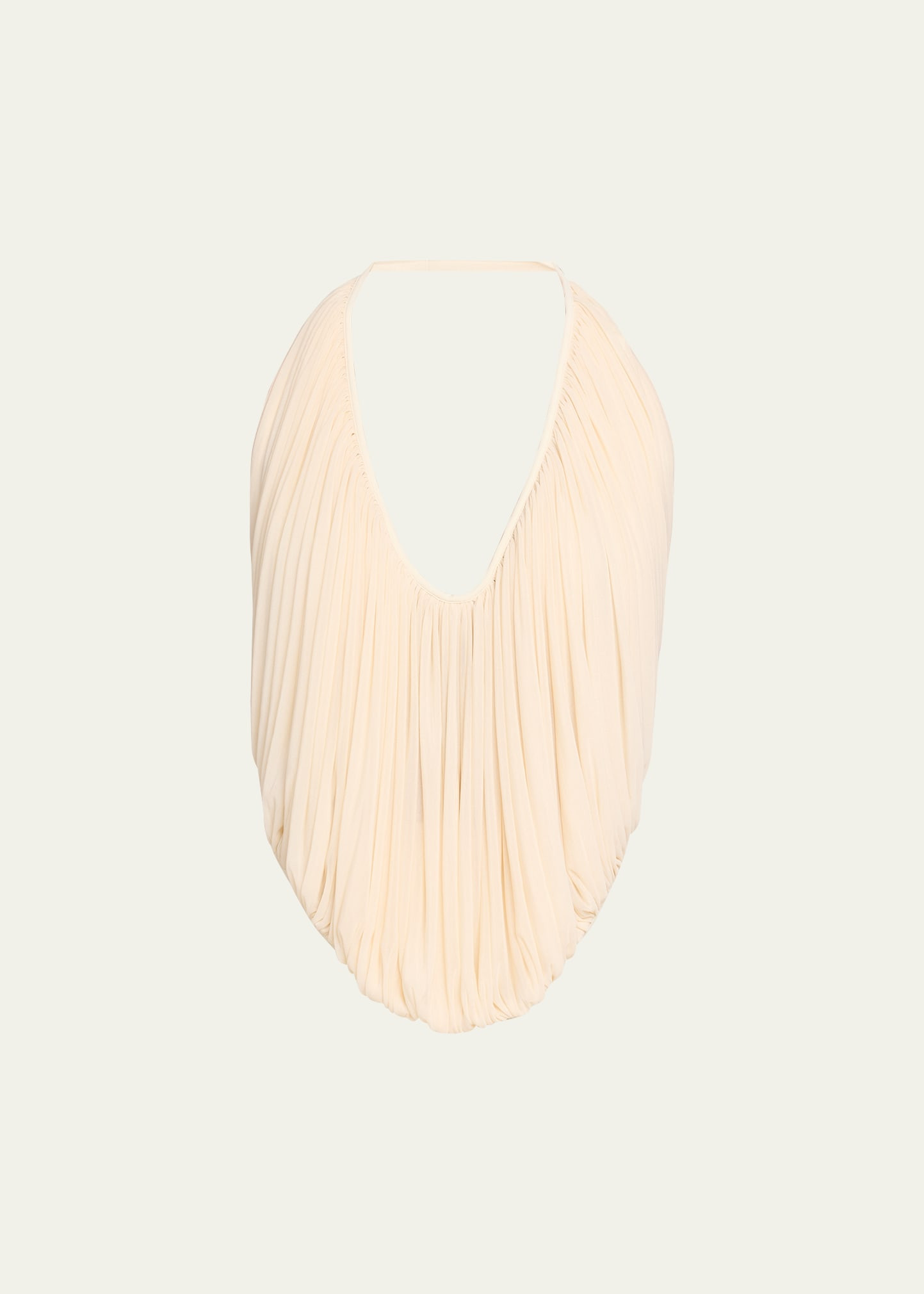 Ronny Kobo Marie Draped Crop Top | Bergdorf Goodman