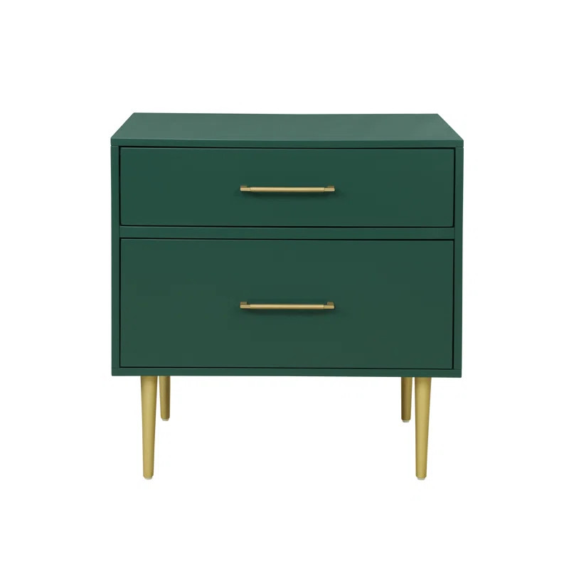 Nayeli Solid + Manufactured Wood Nightstand | Wayfair North America