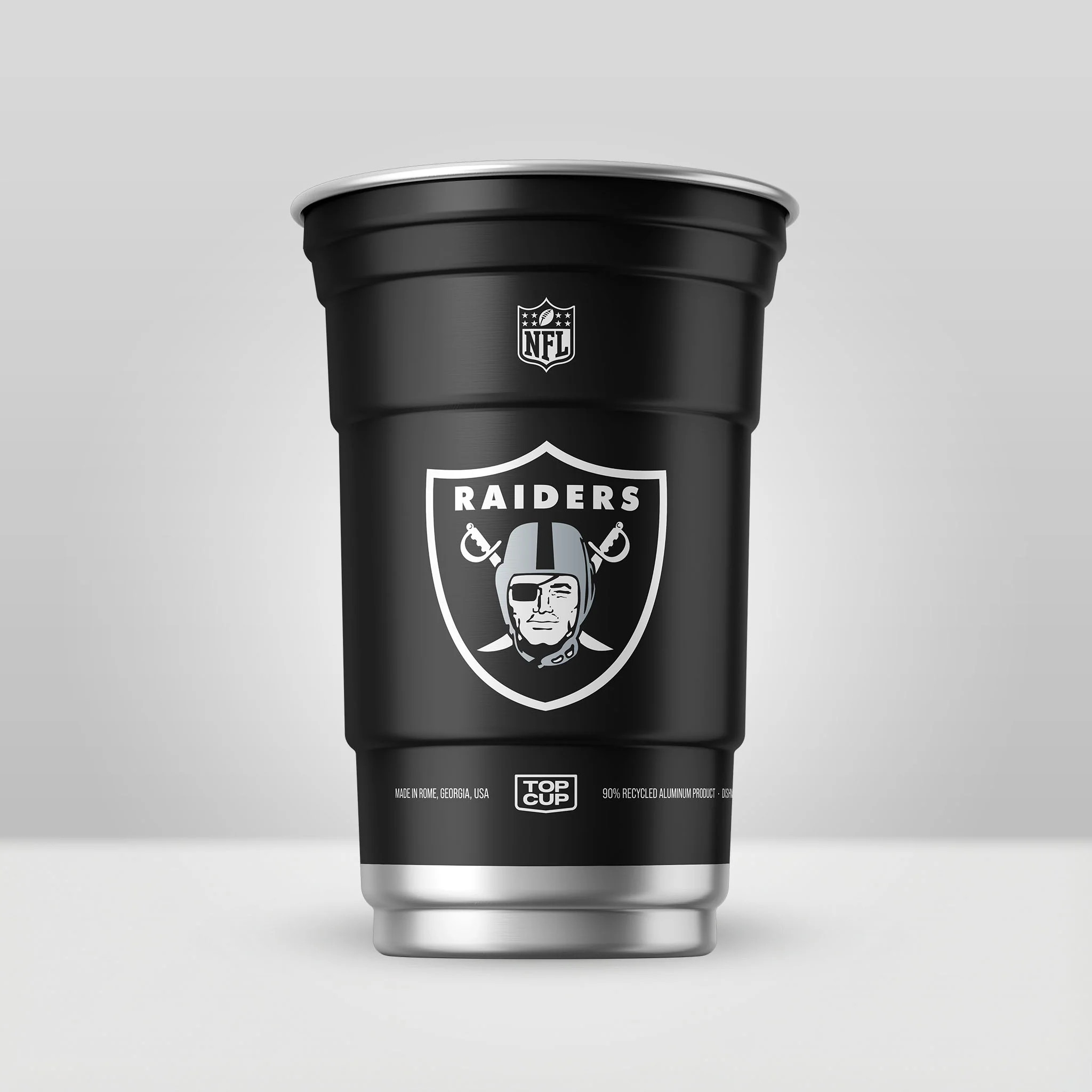 Las Vegas Raiders Cups \u00b7 Officially Licensed NFL Aluminum \u00b7 Top Cup | Top Cup