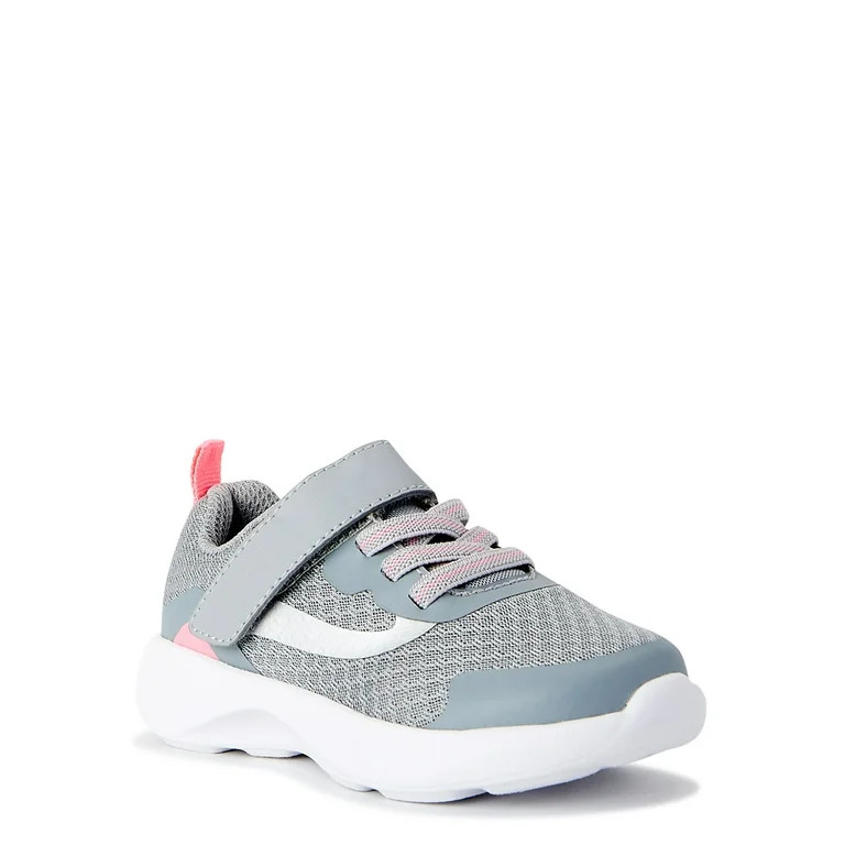 Athletic Works Baby Girls Mesh Jogger Sneakers, Sizes 2-6 | Walmart (US)