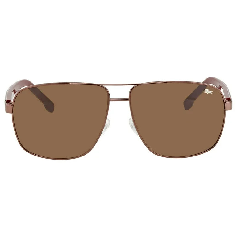 Lacoste Brown Shaded Rectangular Unisex Sunglasses L162S 210 61 | Walmart (US)