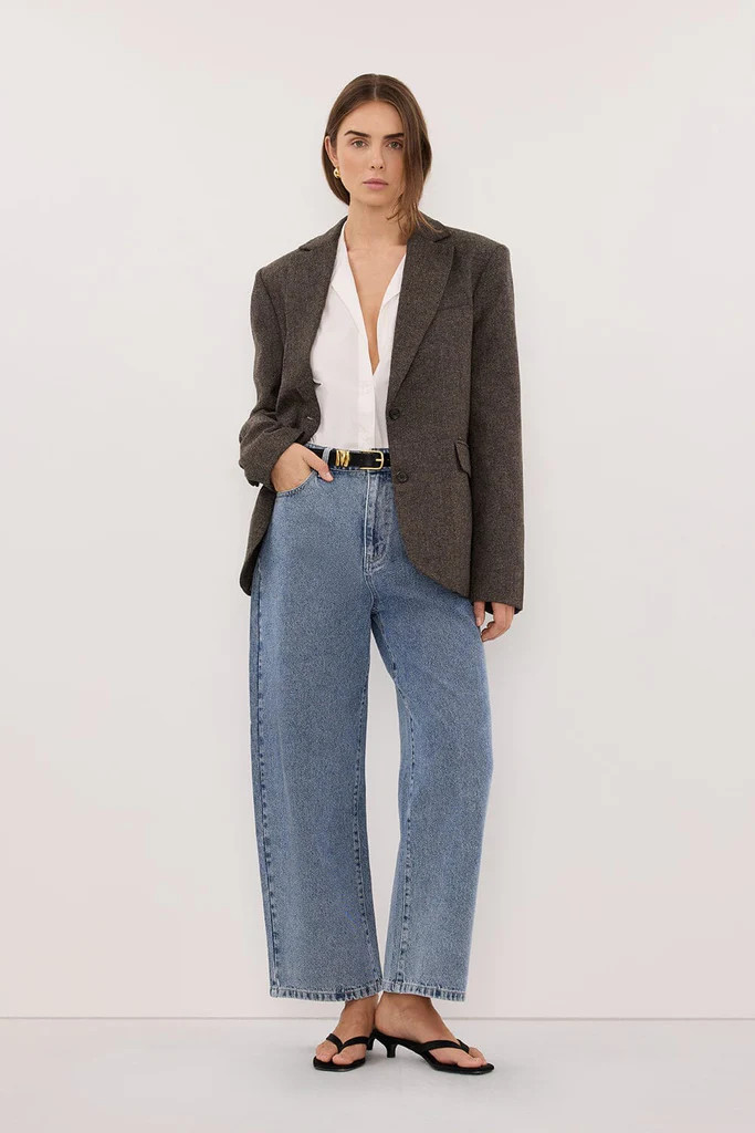 FRANK MID BLUE RELAXED JEAN | DISSH